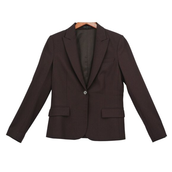 Theory Dark Brown Blazer ✨Flawless Condition✨ - Picture 1 of 9